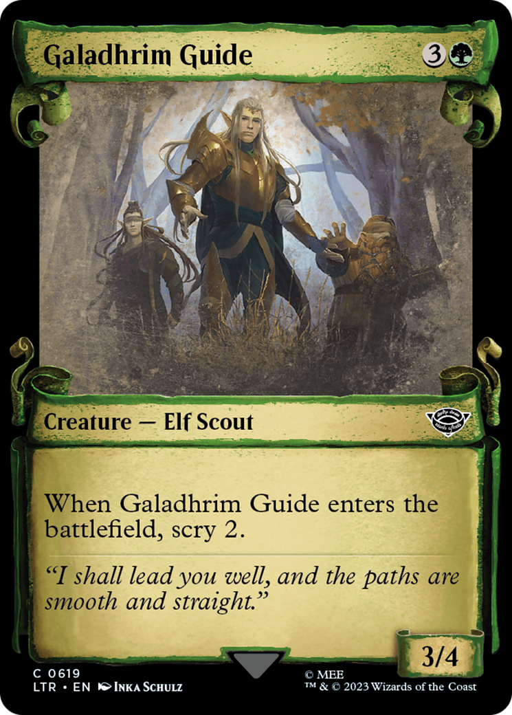 Galadhrim Guide [The Lord of the Rings: Tales of Middle-Earth Showcase Scrolls] | Exor Games Summserside