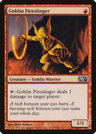 Goblin Fireslinger [Magic 2012] | Exor Games Summserside