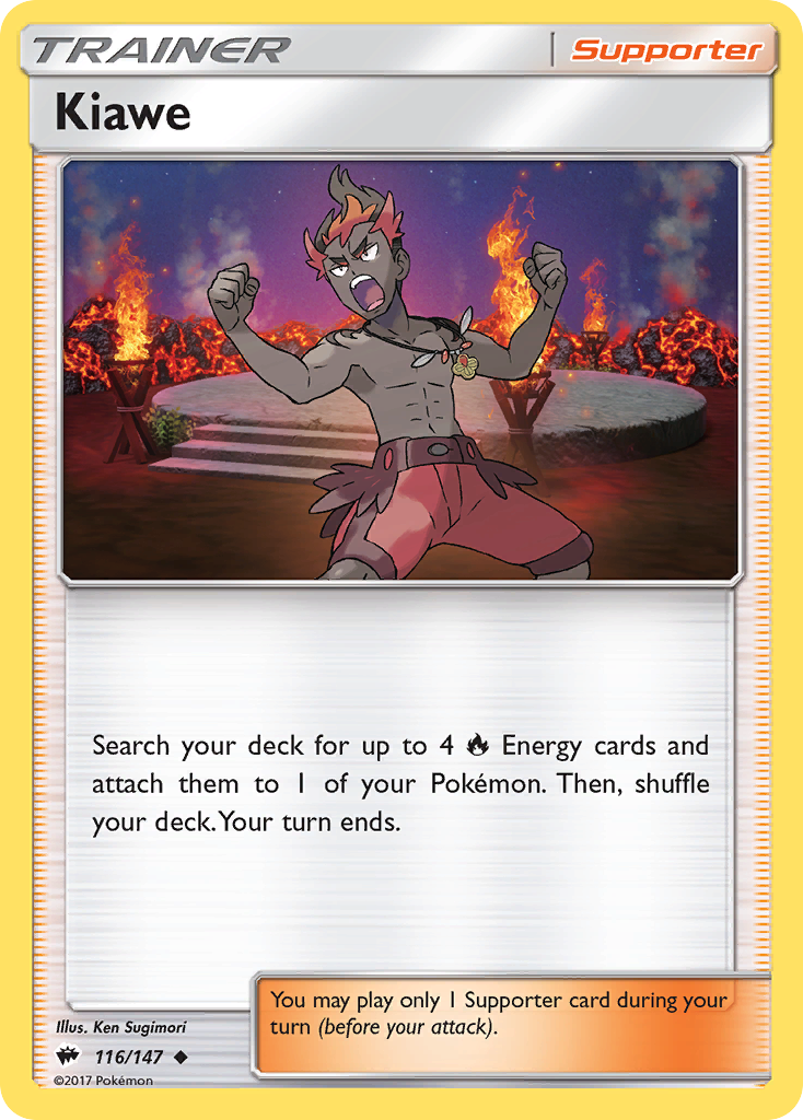 Kiawe (116/147) [Sun & Moon: Burning Shadows] | Exor Games Summserside