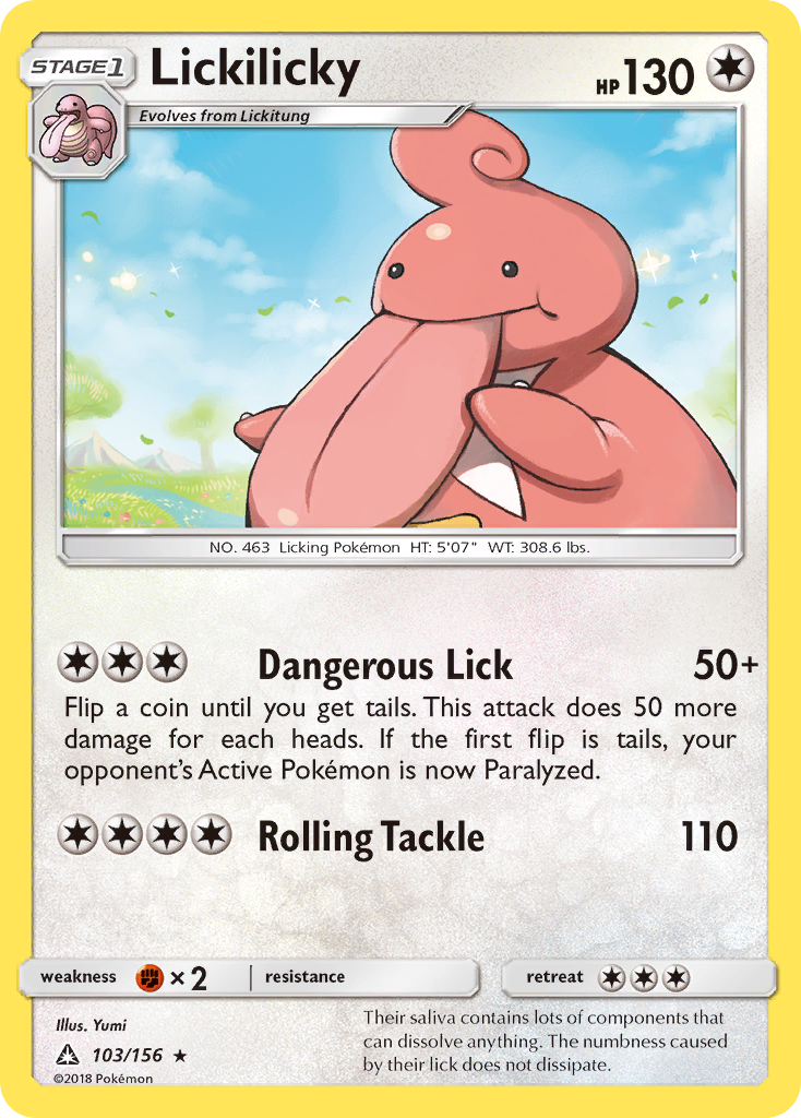 Lickilicky (103/156) [Sun & Moon: Ultra Prism] | Exor Games Summserside