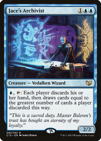 Jace's Archivist [Commander 2015] | Exor Games Summserside