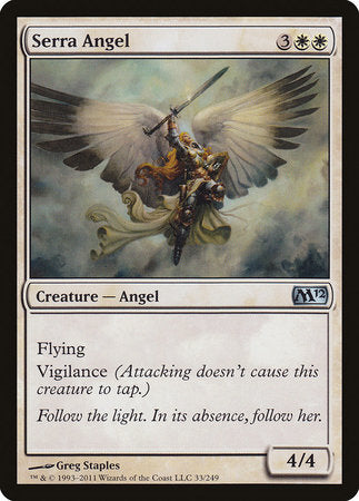 Serra Angel [Magic 2012] | Exor Games Summserside