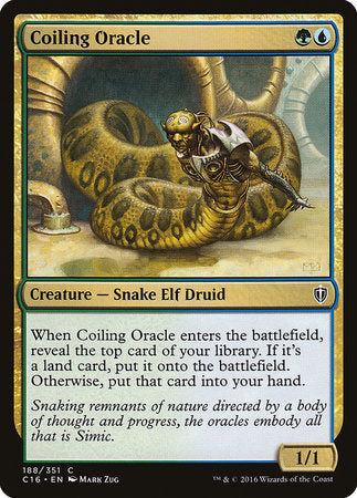 Coiling Oracle [Commander 2016] | Exor Games Summserside