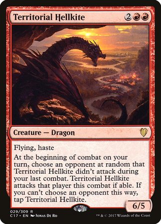 Territorial Hellkite [Commander 2017] | Exor Games Summserside