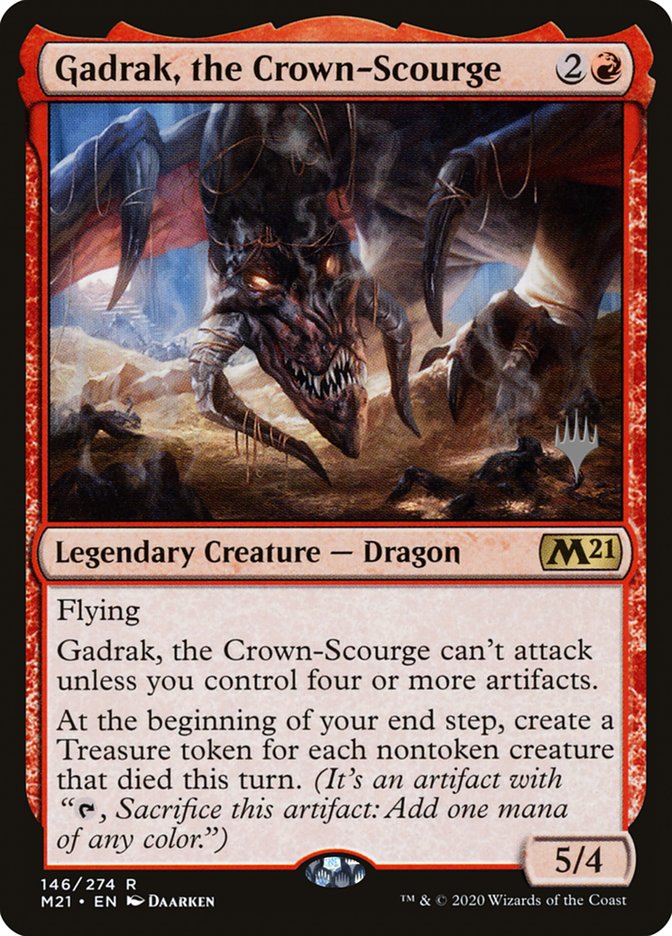 Gadrak, the Crown-Scourge (Promo Pack) [Core Set 2021 Promos] | Exor Games Summserside