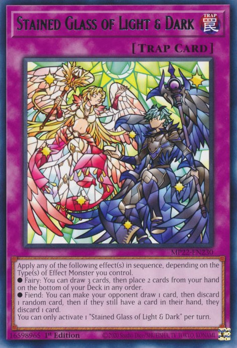 Stained Glass of Light & Dark [MP22-EN230] Rare | Exor Games Summserside
