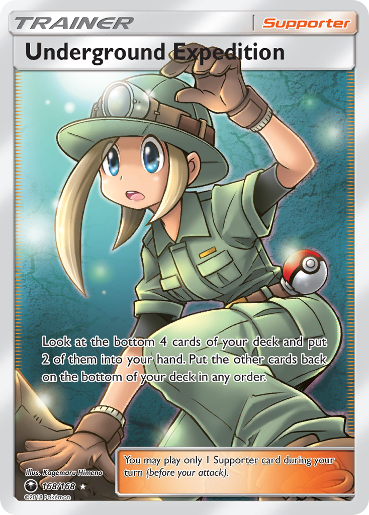 Underground Expedition (168/168) [Sun & Moon: Celestial Storm] | Exor Games Summserside