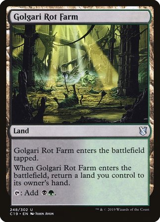 Golgari Rot Farm [Commander 2019] | Exor Games Summserside