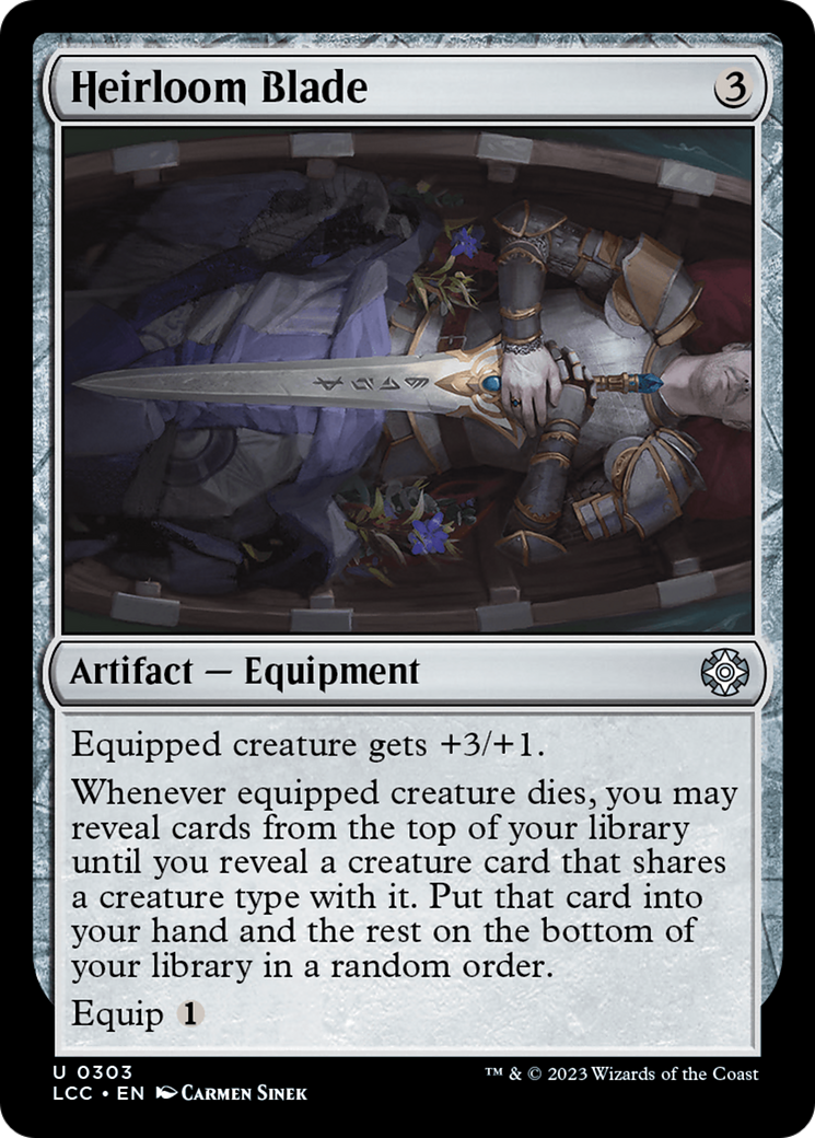 Heirloom Blade [The Lost Caverns of Ixalan Commander] | Exor Games Summserside