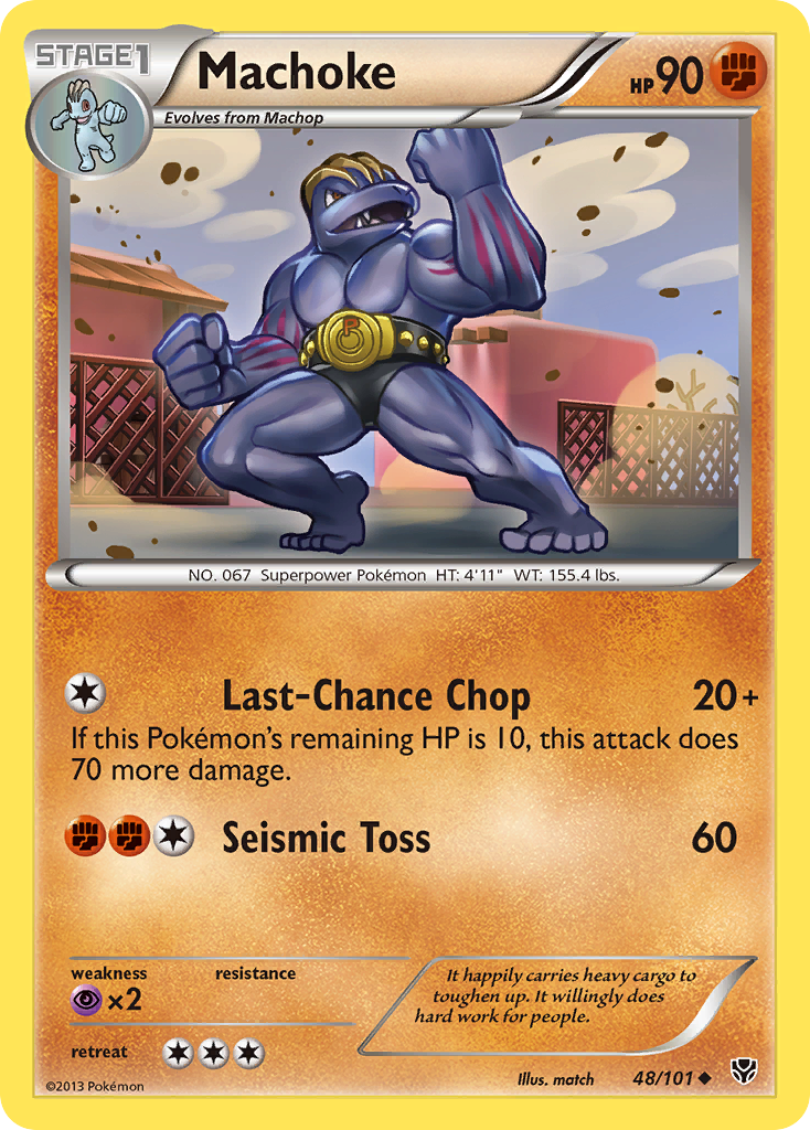 Machoke (48/101) [Black & White: Plasma Blast] | Exor Games Summserside