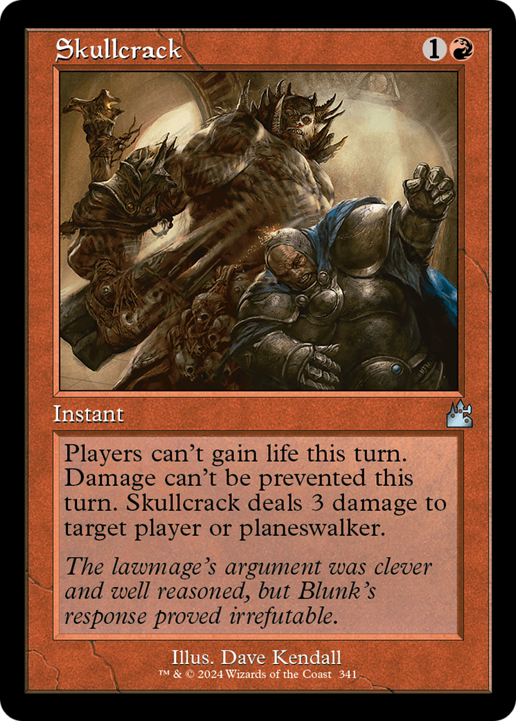 Skullcrack (Retro Frame) [Ravnica Remastered] | Exor Games Summserside
