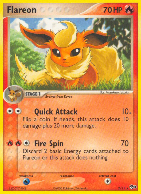 Flareon (2/17) [POP Series 3] | Exor Games Summserside