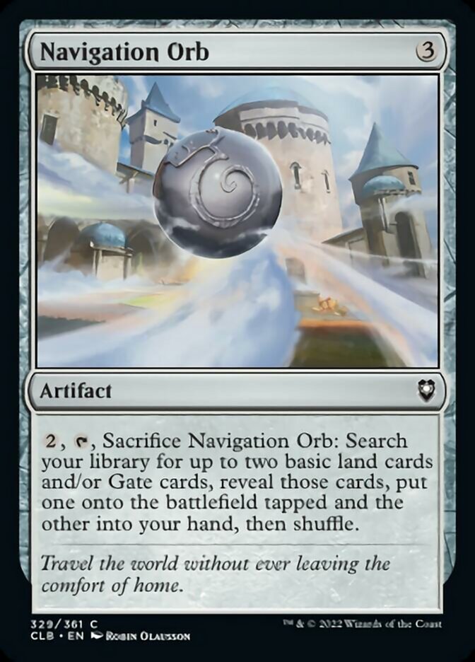 Navigation Orb [Commander Legends: Battle for Baldur's Gate] | Exor Games Summserside