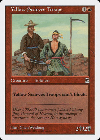 Yellow Scarves Troops [Portal Three Kingdoms] | Exor Games Summserside