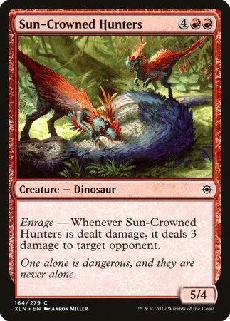 Sun-Crowned Hunters [Ixalan] | Exor Games Summserside