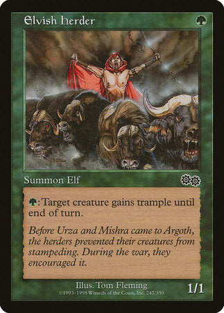 Elvish Herder [Urza's Saga] | Exor Games Summserside