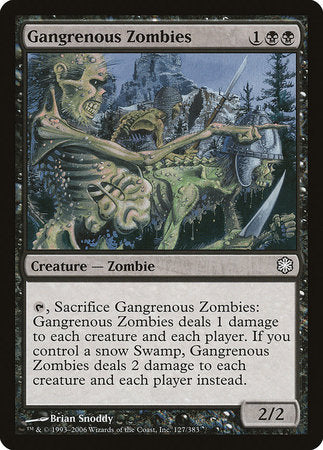 Gangrenous Zombies [Coldsnap Theme Decks] | Exor Games Summserside