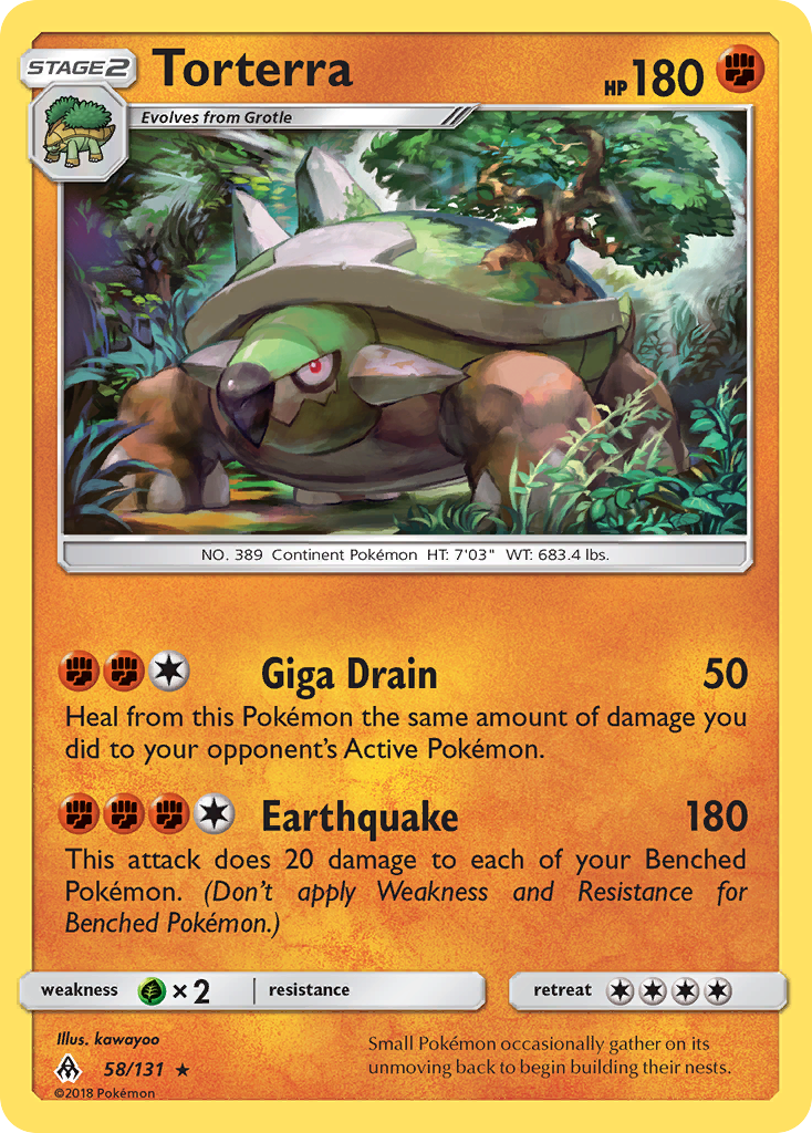 Torterra (58/131) [Sun & Moon: Forbidden Light] | Exor Games Summserside