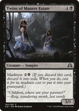 Twins of Maurer Estate [Shadows over Innistrad] | Exor Games Summserside