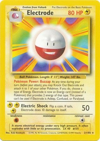 Electrode (21/102) [Base Set Unlimited] | Exor Games Summserside