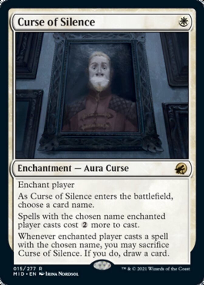Curse of Silence [Innistrad: Midnight Hunt] | Exor Games Summserside