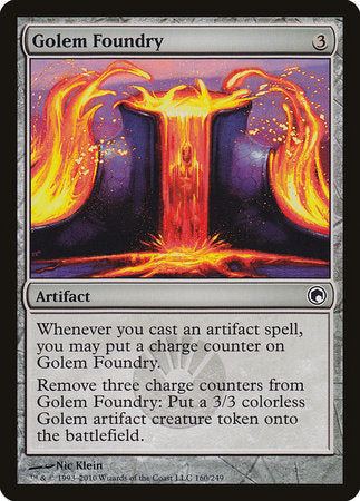 Golem Foundry [Scars of Mirrodin] | Exor Games Summserside