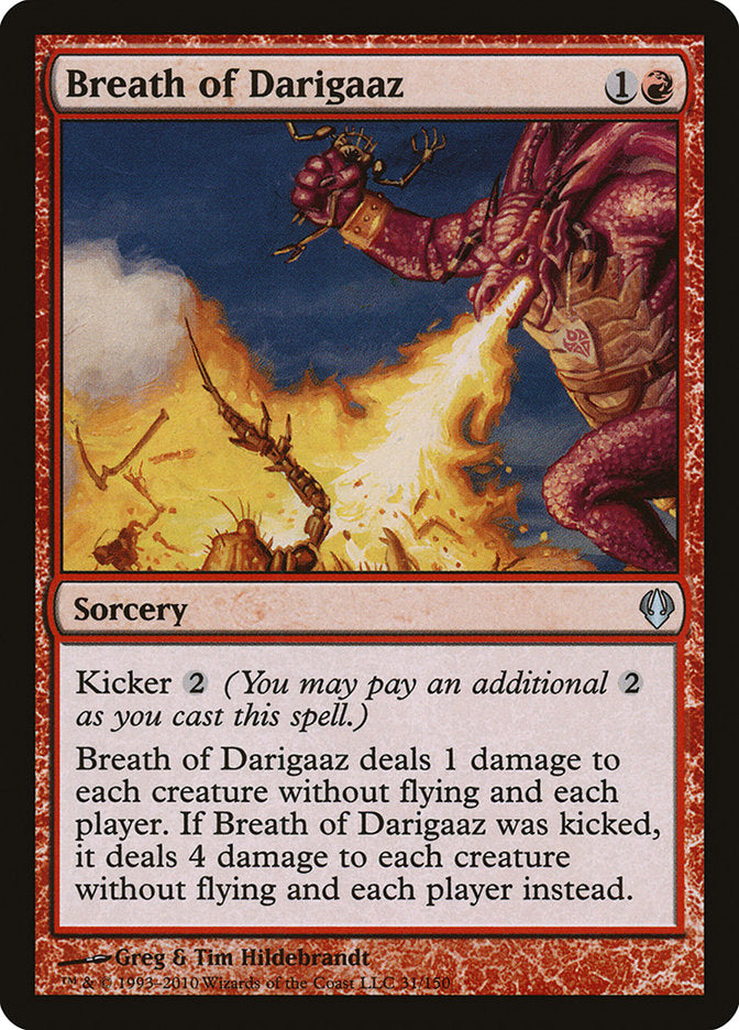 Breath of Darigaaz [Archenemy] | Exor Games Summserside
