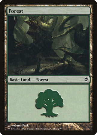 Forest (247a) [Zendikar] | Exor Games Summserside