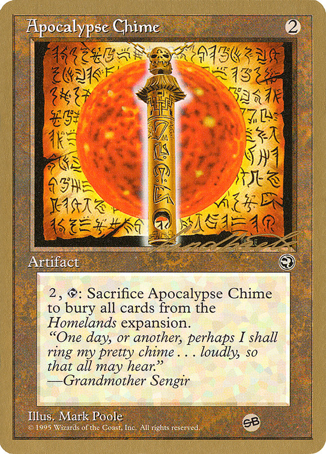 Apocalypse Chime (Leon Lindback) (SB) [Pro Tour Collector Set] | Exor Games Summserside