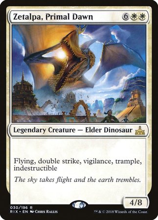 Zetalpa, Primal Dawn [Rivals of Ixalan] | Exor Games Summserside