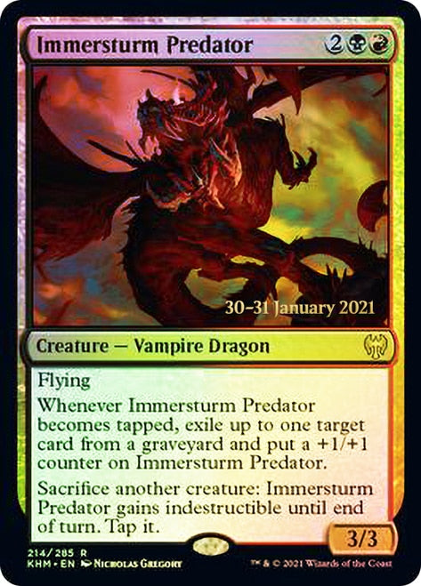 Immersturm Predator  [Kaldheim Prerelease Promos] | Exor Games Summserside