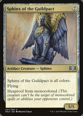 Sphinx of the Guildpact [Ravnica Allegiance] | Exor Games Summserside