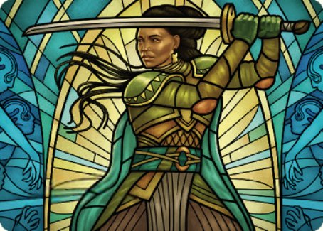 Shanna, Purifying Blade Art Card 2 [Dominaria United Art Series] | Exor Games Summserside