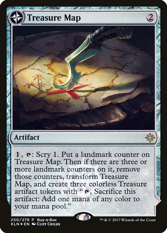 Treasure Map // Treasure Cove (Buy-A-Box) [Ixalan Treasure Chest] | Exor Games Summserside