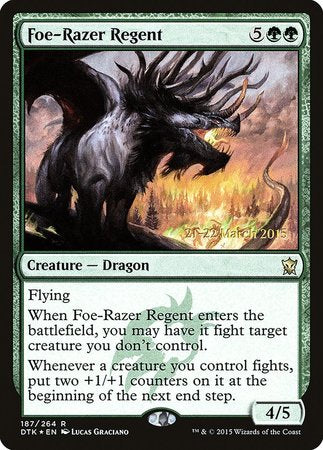 Foe-Razer Regent [Dragons of Tarkir Promos] | Exor Games Summserside