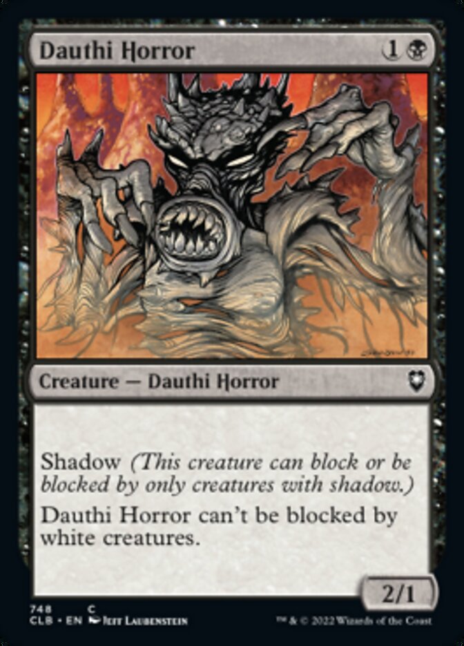 Dauthi Horror [Commander Legends: Battle for Baldur's Gate] | Exor Games Summserside