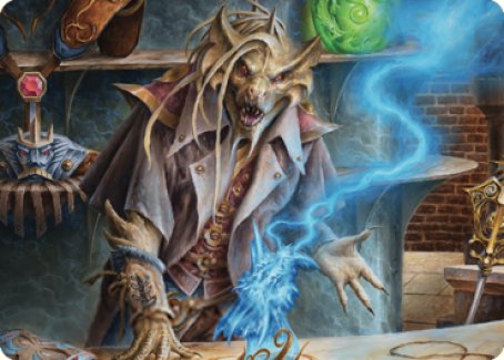 Renari, Merchant of Marvels Art Card [Commander Legends: Battle for Baldur's Gate Art Series] | Exor Games Summserside