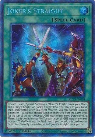 Joker's Straight (Collector's Rare) [KICO-EN004] Collector's Rare | Exor Games Summserside