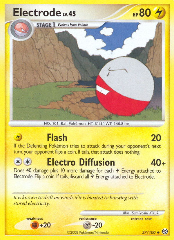 Electrode (37/100) [Diamond & Pearl: Stormfront] | Exor Games Summserside