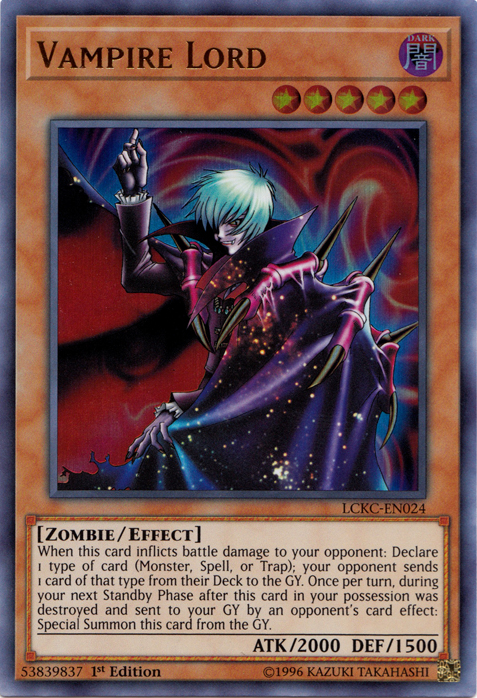 Vampire Lord [LCKC-EN024] Ultra Rare | Exor Games Summserside