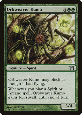 Orbweaver Kumo [Champions of Kamigawa] | Exor Games Summserside