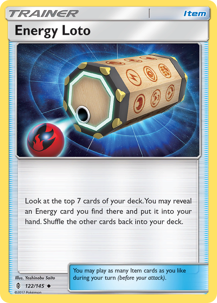 Energy Loto (122/145) [Sun & Moon: Guardians Rising] | Exor Games Summserside