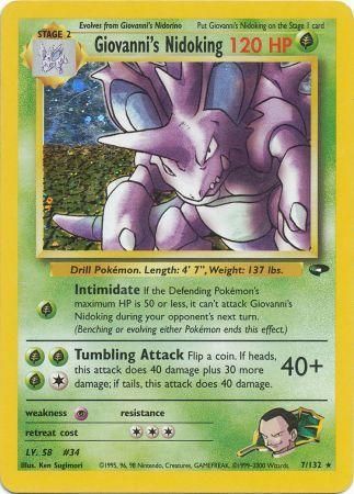 Giovanni's Nidoking (7/132) [Gym Challenge Unlimited] | Exor Games Summserside