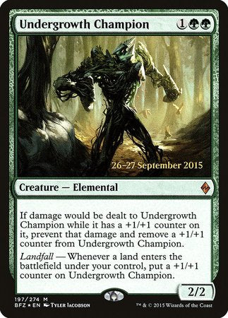 Undergrowth Champion [Battle for Zendikar Promos] | Exor Games Summserside