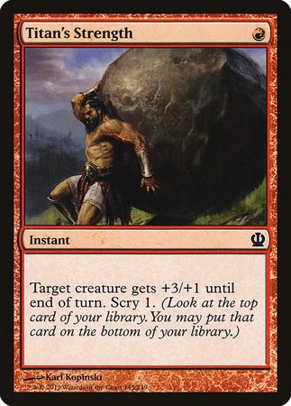 Titan's Strength [Theros] | Exor Games Summserside