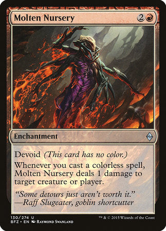 Molten Nursery [Battle for Zendikar] | Exor Games Summserside