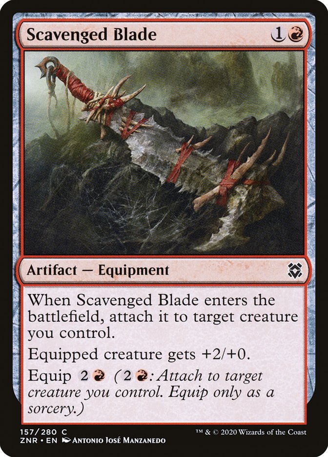 Scavenged Blade [Zendikar Rising] | Exor Games Summserside