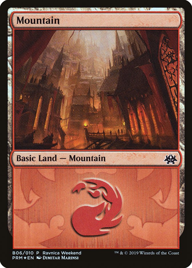 Mountain (B06) [Ravnica Allegiance Guild Kit] | Exor Games Summserside