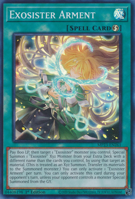 Exosister Arment [MP23-EN261] Super Rare | Exor Games Summserside