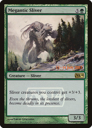 Megantic Sliver [Magic 2014 Promos] | Exor Games Summserside